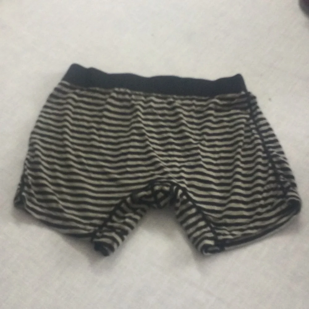 🌞 Saxx luxury boxer brief underwear black & white modern fit men size XS